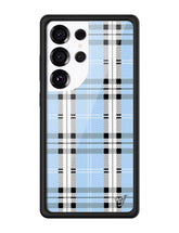 Plaid | Blue Samsung Galaxy Case - Aaria Tees