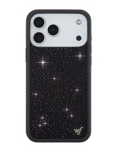Rhinestone iPhone Case | Black - Aaria Tees