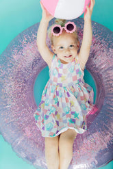 Beach Days Tank Twirl Dress - Aaria Tees