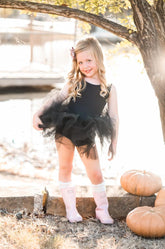 Black Tank Tutu Leotard - Aaria Tees