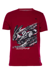 Booker | Graphic Print Tee - Aaria Tees