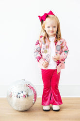 Boots & Bling Satin Jacket - Aaria Tees