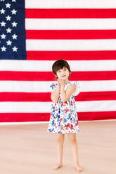 Born to Sparkle Flutter Sleeve Twirl Dress - Aaria Tees