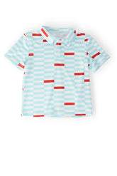Boys Block Party S/S Polo - Aaria Tees