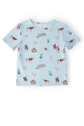 Boys Ranch Hand S/S Pocket Tee - Aaria Tees