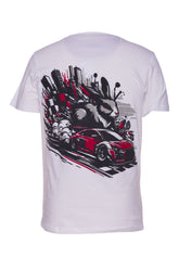 Brooks | Graphic Print Tee - Aaria Tees