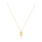 Bubble Initial Necklace - Aaria Tees
