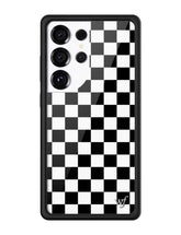 Checkers | Black Samsung Galaxy Case - Aaria Tees