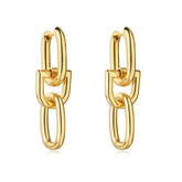 Camila Link Earring - Aaria Tees