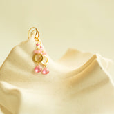 Pink Tourmaline Solara Earrings - Aaria Tees