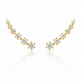 Celina CZ Bar Earring - Aaria Tees
