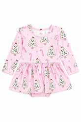Christmas Cookies L/S Twirl Bodysuit - Aaria Tees