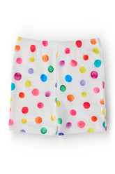 Colorful Dots Twirl Shorts - Aaria Tees