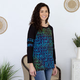 Secret Code Raglan Top - Aaria Tees