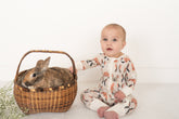 Bunny Crew (Convertible Zip Footies) - Aaria Tees