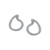 Enchanting Sterling Silver Post Earrings - Aaria Tees