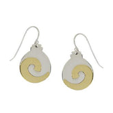 Swirl Cloud Sterling Silver Earrings - Aaria Tees