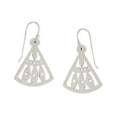 Earth Tlalli Sterling Silver Earrings - Aaria Tees