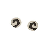 Fire Fuego Sterling Silver Post Earrings - Aaria Tees