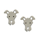 Great Dane Sterling Silver Post Earrings - Aaria Tees