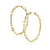 Eliza Bezel Hoop - Aaria Tees