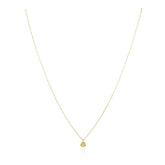 Elsa Mini Heart Necklace White - Aaria Tees
