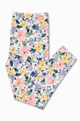 Fall Floral Leggings - Aaria Tees