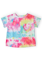 Far Out Ruffle Pocket Tee - Aaria Tees