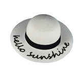 Hello Sunshine Sunhat with Sequins - Aaria Tees