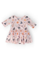 Hey Boo 3/4 Sleeve Twirl Bodysuit