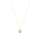 Adeline Pave Outline Pendant Necklace - Aaria Tees