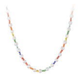 Malibu Rainbow Pearl Necklace - Aaria Tees