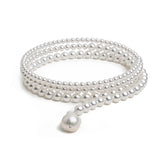 Gretchen Pearl Wrap Necklace - Aaria Tees
