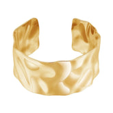 Shira Hammered Cuff - Aaria Tees
