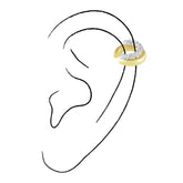 Kendall Two Tone Ear Cuff - Aaria Tees