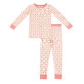 Checkerboard Hearts (Long Sleeve PJ) - Aaria Tees