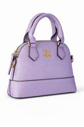 Lavender Glitter Girl's Crossbody Purse - Aaria Tees