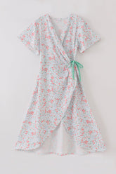 Floral print women dress - Aaria Tees