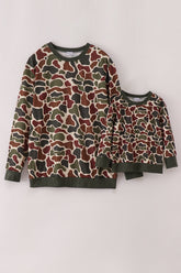 Camouflage dad&me sweatshirt - Aaria Tees