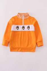 Orange Tennessee go vols applique pullover - Aaria Tees