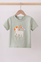 Lawb of god applique top - Aaria Tees