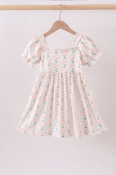 Sage floral mom&me dress - Aaria Tees