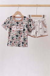 Camo Duck Embroidered Set - Aaria Tees