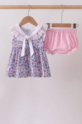 Floral Lace Bloomer Set - Aaria Tees