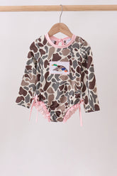 Camo Mallard UPF Rashguard - Aaria Tees