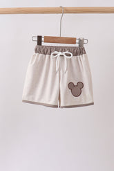 Khaki Character UPF Swim Trunks - Aaria Tees