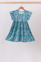 Lily Floral Dress - Aaria Tees