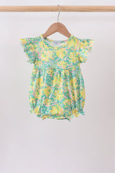 Yellow Lily Floral Bubble - Aaria Tees