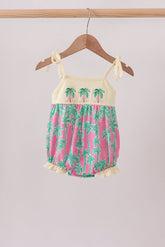 Palm Tree Embroidered Bubble - Aaria Tees