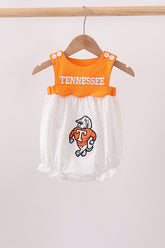 Orange Tennessee Applique Bubble - Aaria Tees